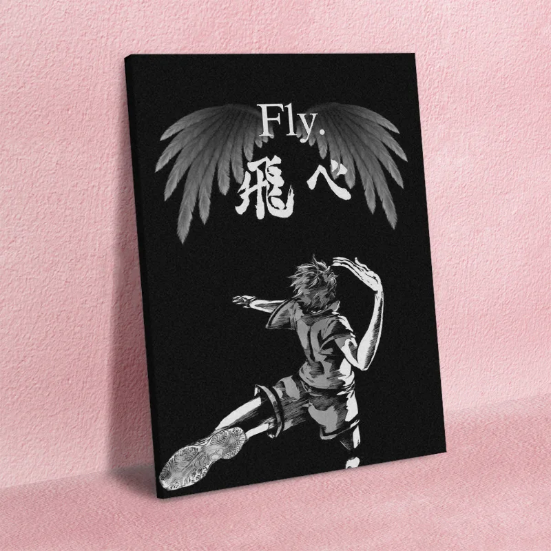 

Home Decoration Hinata Shouyou Hd Prints Painting Haikyuu Pictures Wall Art Japan Anime Modular Canvas Poster Bedside Background