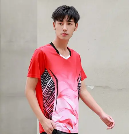 2021 New Badminton shirts Men , sport shirt Tennis shirts For Male , Youth table tennis tshirt , Quick dry Ping Pong tshirts Kit