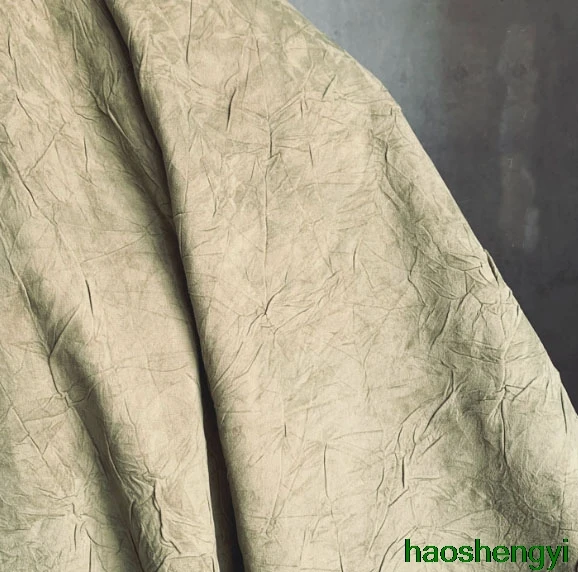 Двуцветный нейлоновый светильник чкот армейского зеленого цвета со складками