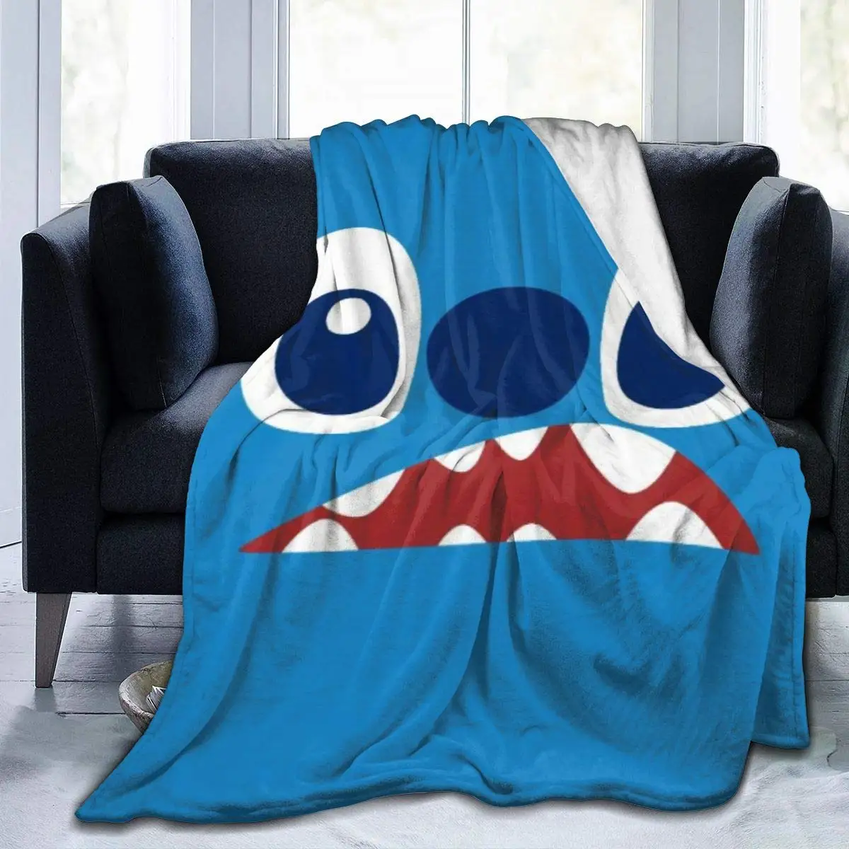 

Sti-tch Fleece Blanket Soft Flannel 3D Print Throw Blanket