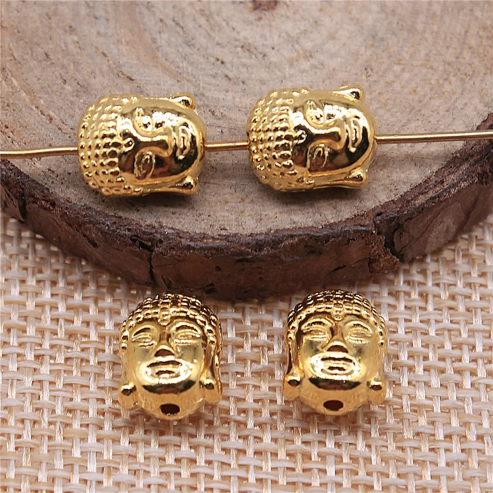 Новый 20 штук статуя Будды маленькие бусины с отверстиями кулон для изготовления