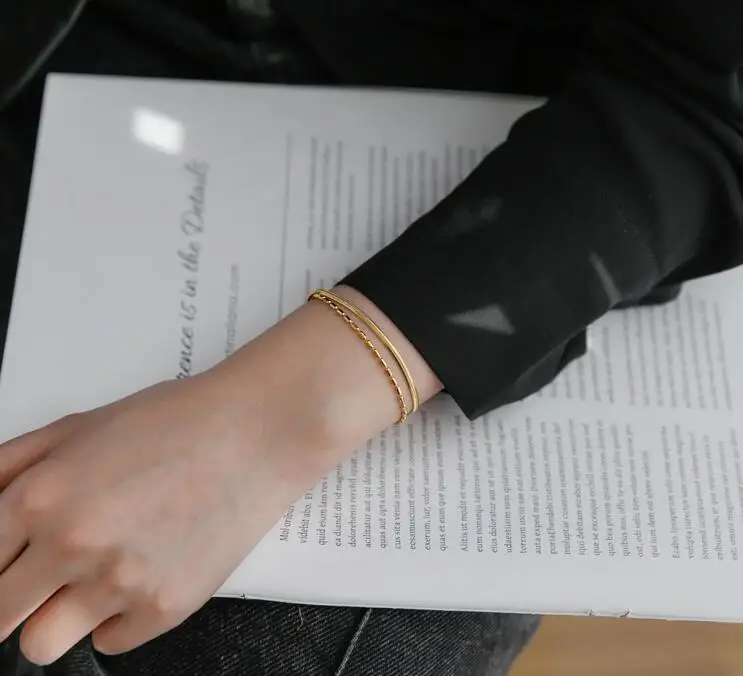 

Double Chain Bracelets Women Accessories