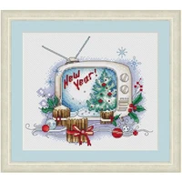 happy new year patterns counted cross stitch 11ct 14ct 18ct diy cross stitch kits embroidery needlework sets home decor