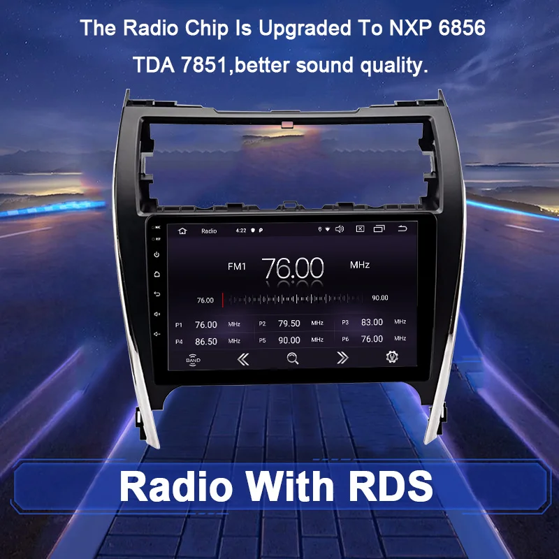 Автомобильный мультимедийный dvd проигрыватель FUNROVER 2.5D + IPS Android 9 0 2 din для Toyota Camry