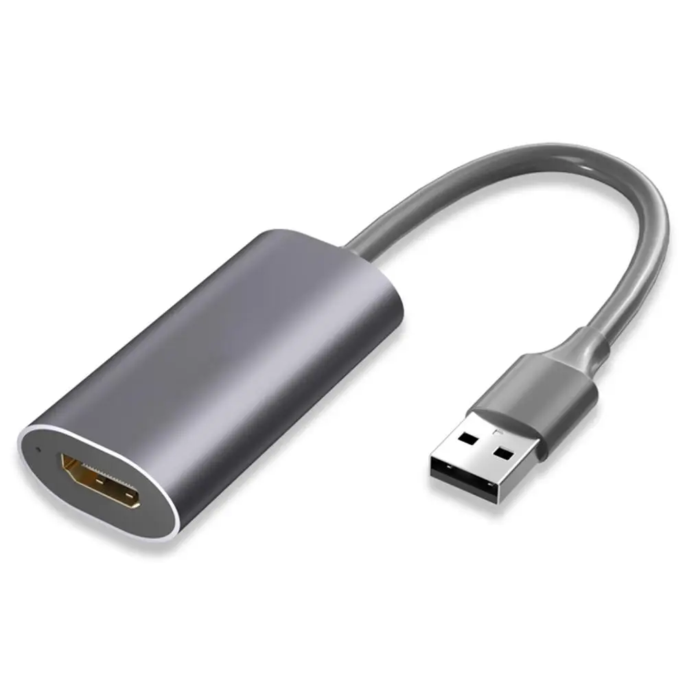 Карта видеозахвата 1080p на USB 2 0 карта захвата игр для Youtube Twitch OBS потоковая