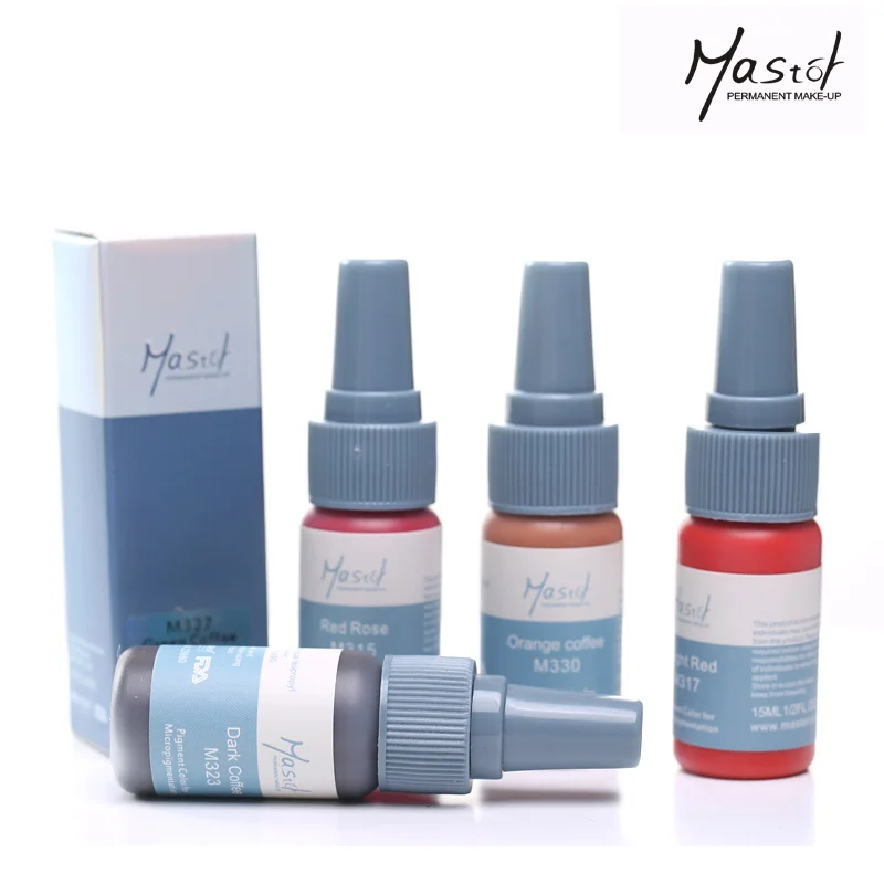 Micropigment мануального татуажа бровей, микро лезвия, для тату бровей, чернил, чистое органическое жидкий пигмент 1/2 унции)(15 мл) для бровей чернил для татуажа