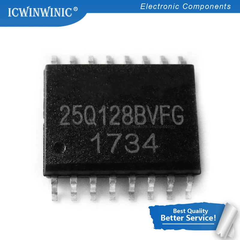 

100piece W25Q128BVFG 25Q128BVFG 25Q128B W25Q128 W25Q128B 25Q128 SOP16 SOP SMD new original In Stock