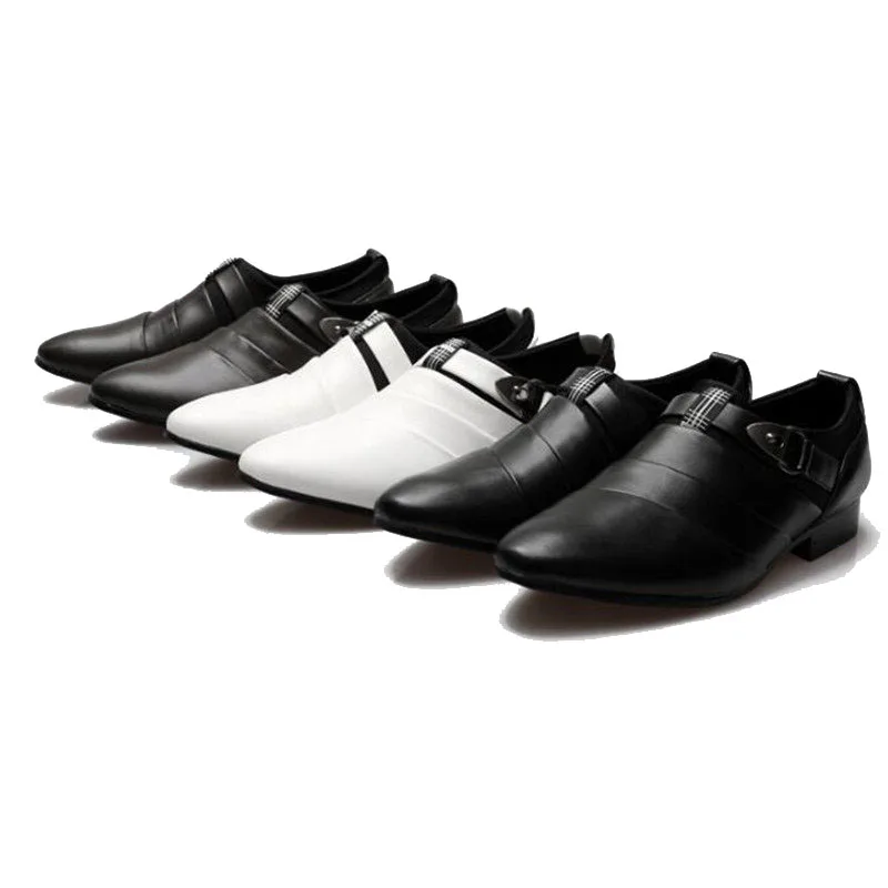 QWEDF 2018 платье в деловом стиле кожаные ботинки рабочие мужские туфли оксфорды с