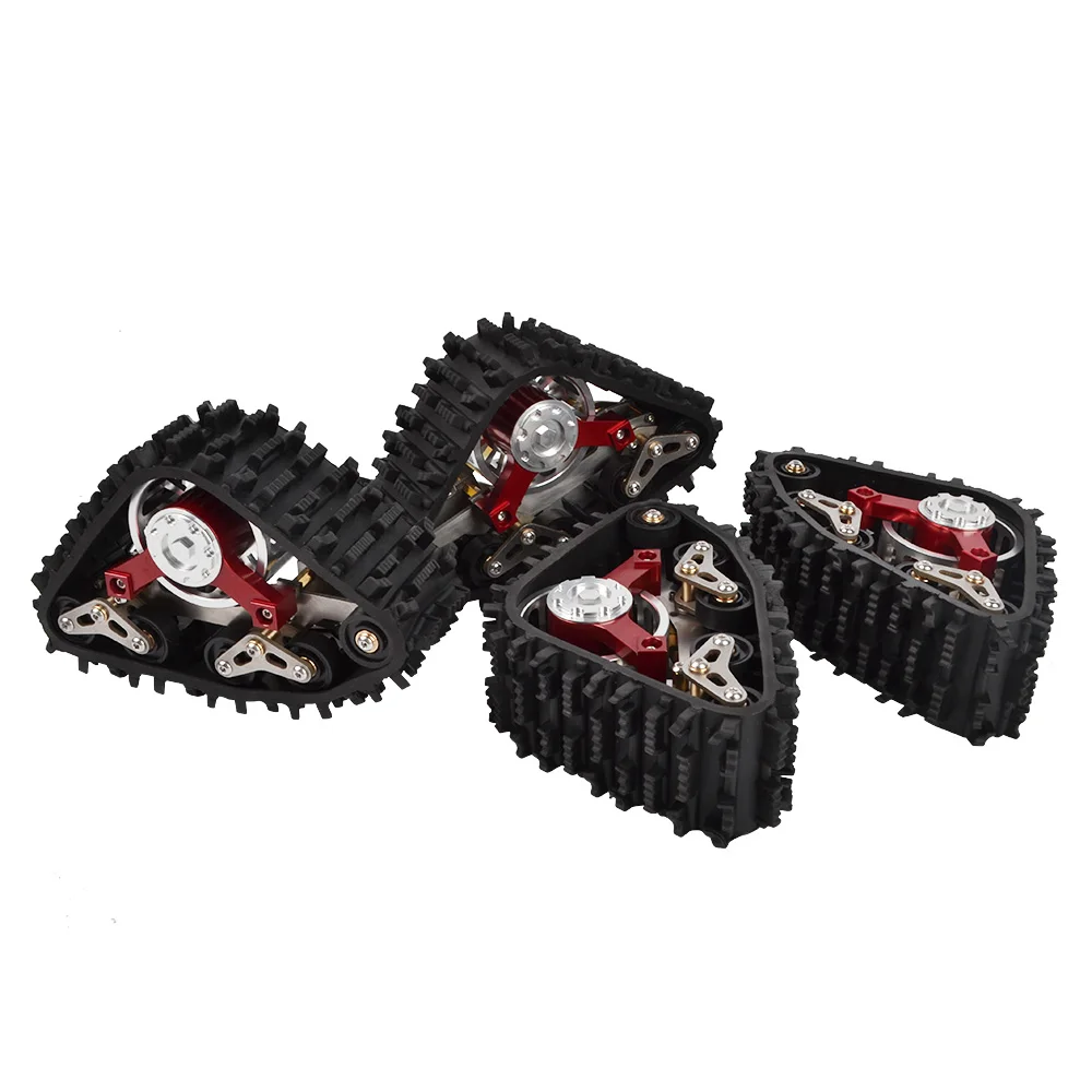 

RC TRX4 Tracked Wheel Snow Tires High Quality for 1/10 RC Traxxas Trx4 Upgrade Parts of The Wheeled Car Modified Snow Tires