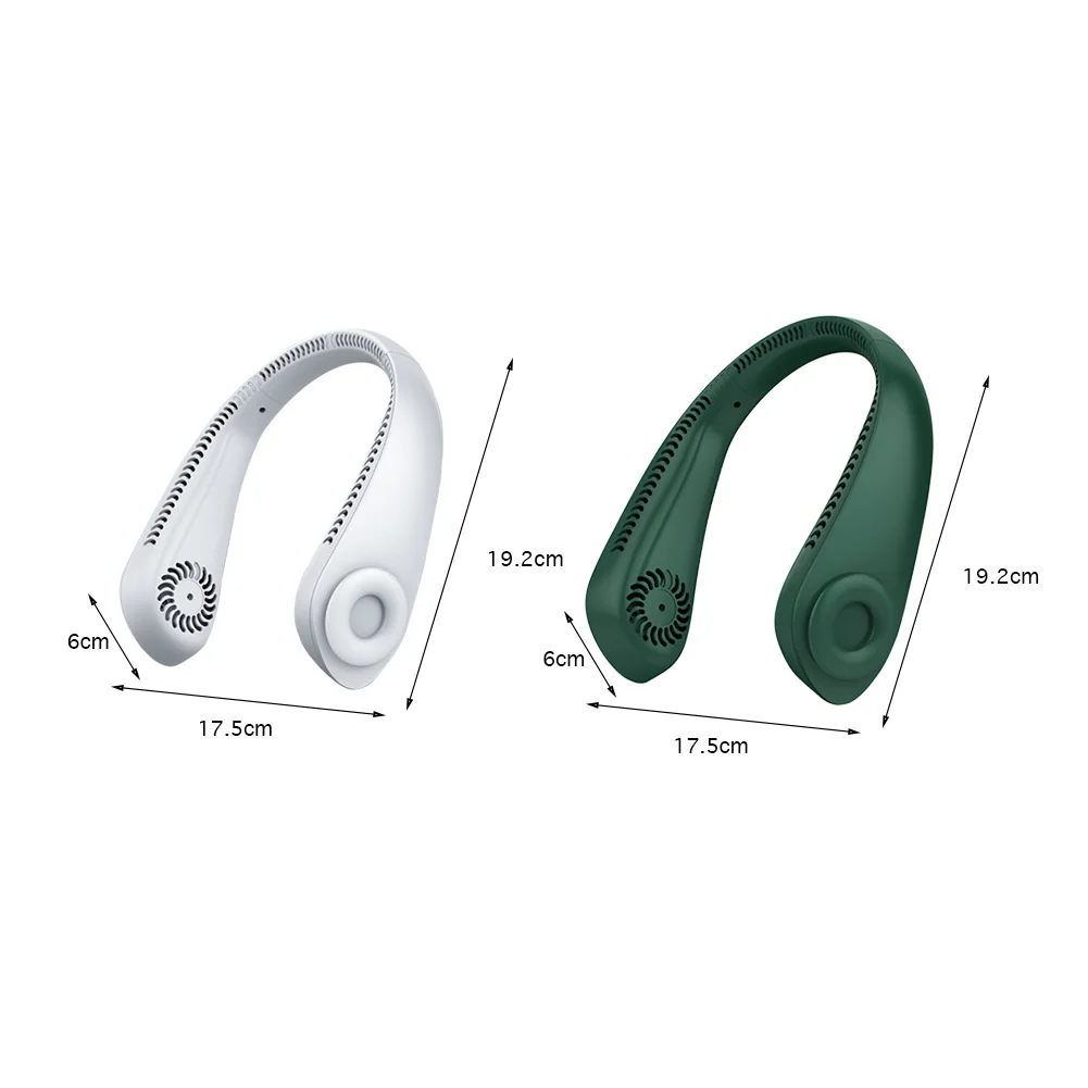 

Hanging Neck Fans Mini Portable Bladeless USB Rechargeable Mute Sports Fan For Outdoor Ventilador Abanicos Cooling Fan 2021 New