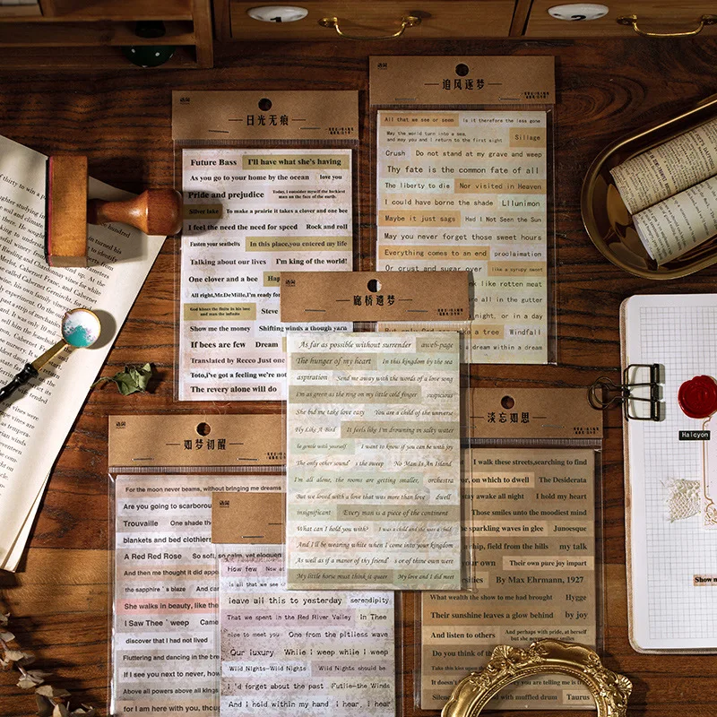 

10 шт. любовное письмо серии наклейки украшения Скрапбукинг Бумага Творческий Канцелярские Товары для школы поставки