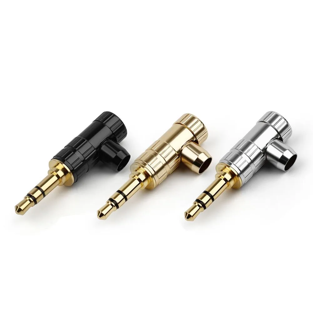 5 шт. аудио разъем 3 мм Штекерный стереозвук штекера для наушников плеера Hi Fi