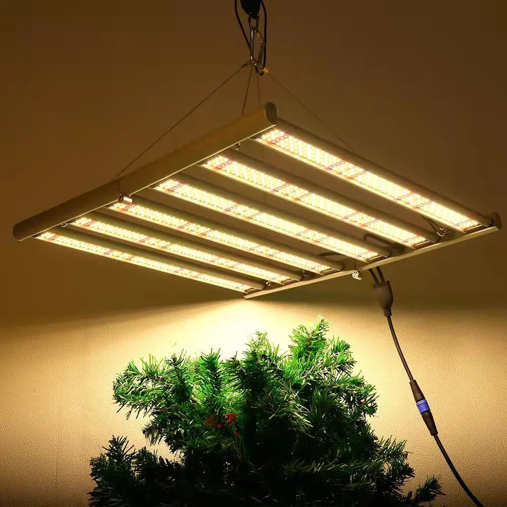 

Диммируемый светодиодный светильник полного спектра для выращивания растений 2000 Вт/3000 Вт со складной конструкцией для комнатных растений и теплиц гидропоники