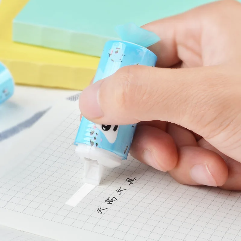 24 шт./корзина корректирующие ленты в форме лампочки Симпатичные школьные