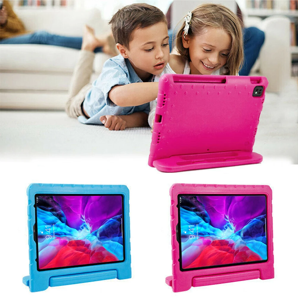 Детский чехол для планшета iPad Pro 12 9 дюйма 2020 4-го поколения A2229 задняя подставка