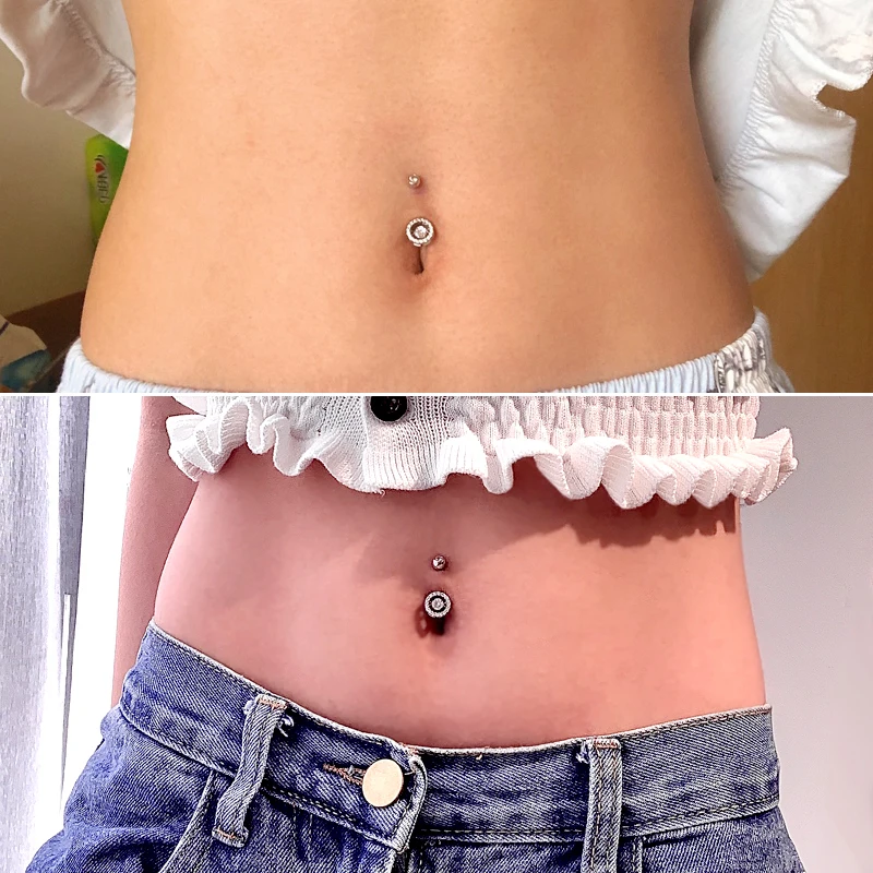 925 серебро кольцо пупка бижутерия для пирсинга модные летние пирсинг ювелирные