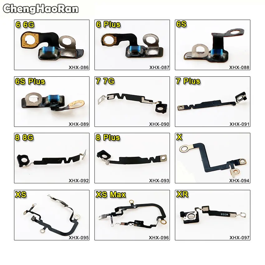 

ChengHaoRan NFC Camera Clip Buttons Stickers Bluetooth Signal Antenna Flex Cable For iPhone 6 6S 7 8 Plus X XR XS Max 6SP 7P 8P