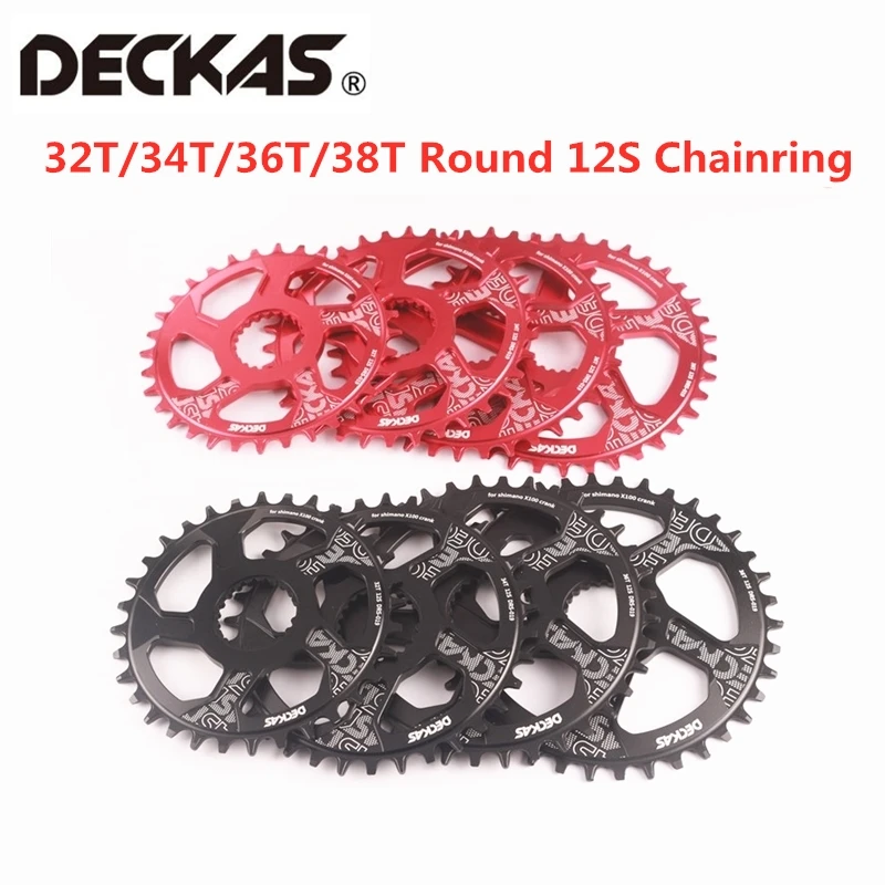 DECKAS MTB велосипед 12 Скоростей круглый Центральный замок цепь кольцо 32T 34T 36T 38T для