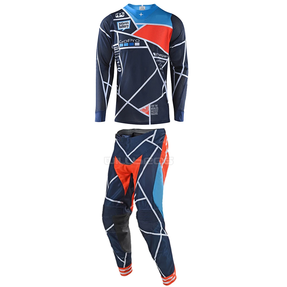 Новый костюм для езды на мотоцикле MTB велосипеде трикотажные брюки мотокросса