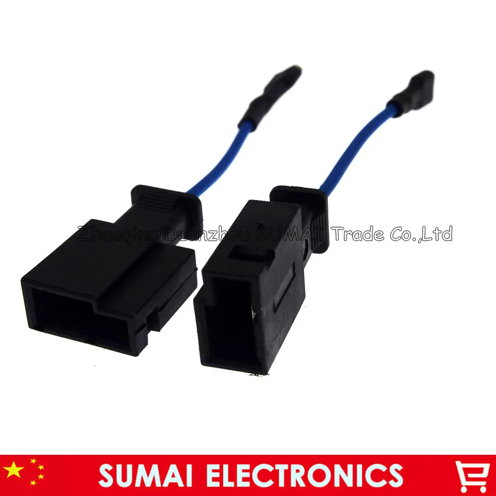 1Pin рупорный адаптер разъем для автомобильного динамика Роговая вилка