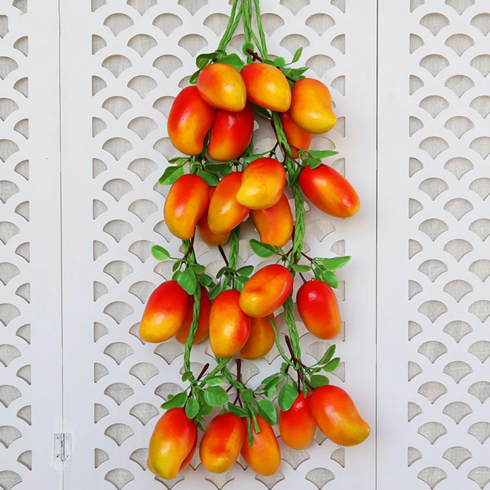 Имитация манго струны искусственные фрукты овощи Пена модель фермерский дом