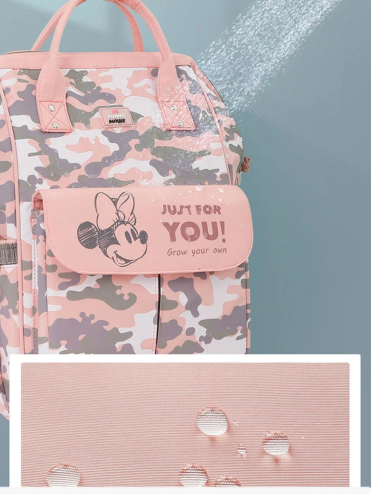 Разноцветные новые детские сумки для подгузников с Минни и Микки дорожная сумка