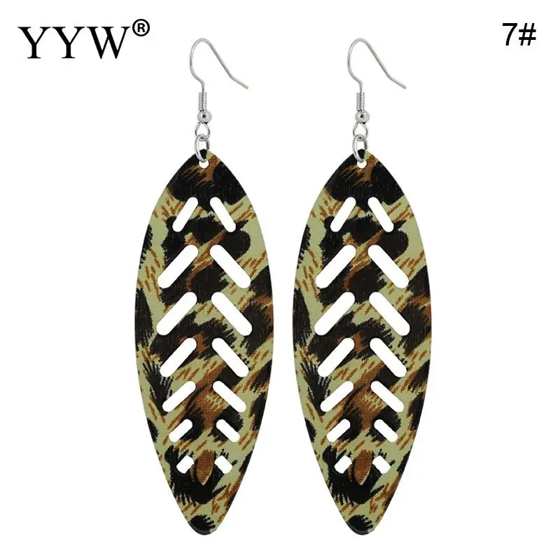 

Acrylic Earrings Leaf Shape Earrings Fashion Vintage Earrings For Female Daily Wear Or Matching Clothes or Cocktail Party