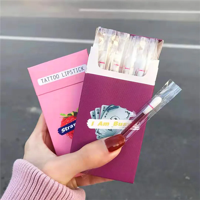 Лидер продаж 20 шт./компл. помады сигареты ватные палочки микрокисти долговечные