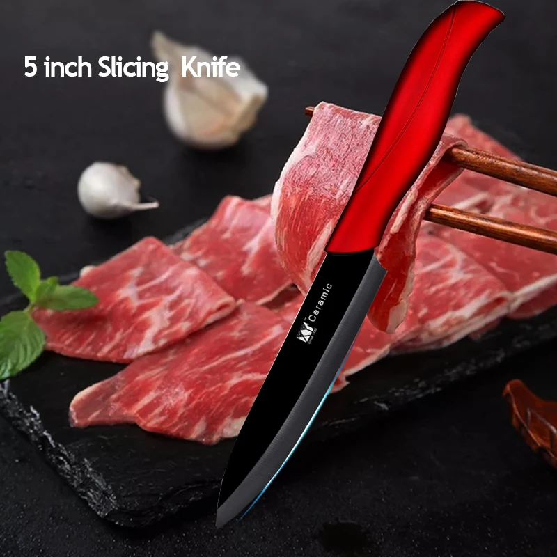 Кухонные ножи керамические 3 &quot4&quot 5 &quotдюймов нож для нарезки овощей набор из