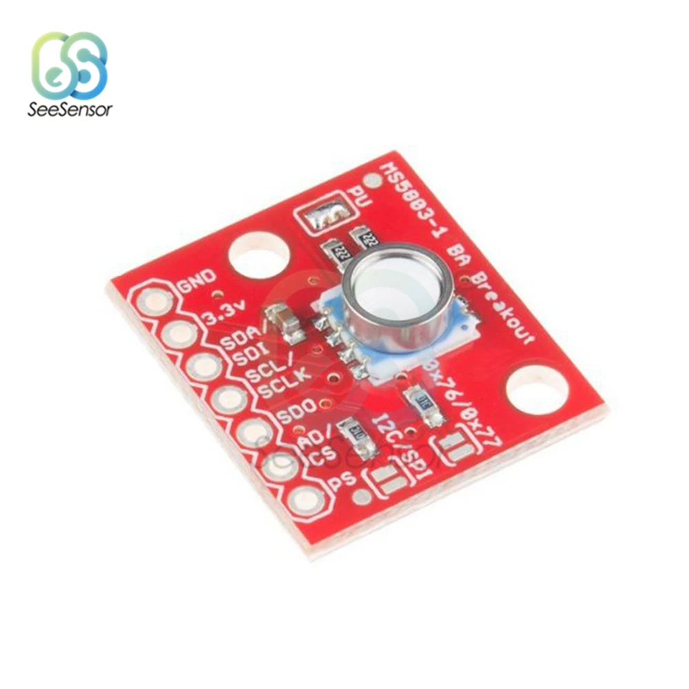 

GY-MS5803-01BA MS5803 01BA High Precision Fluid Liquid Gas Voltage Sensor Module Waterproof I2C/SPI Pressure Sensor 1.8 to 3.6V