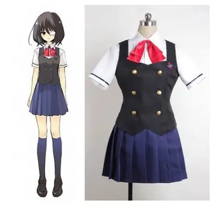 

Another Misaki Mei Akazawa Izumi costume anime cosplay girls japanese school uniform skirt