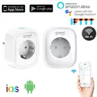 Wi-Fi Smart Plug 16A EU адаптер для розеток британского стандарта Беспроводной пульт дистанционного управления голосовой Управление Мощность гнездо для приложение Smart life Gosund приложение Alexa Google Home