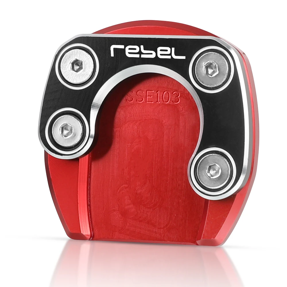 

Motorcycle Accessories Side Stand Enlarge Foot Support Bracket For Honda Rebel CMX300 CMX500 2017-2021 CMX 300 500 18 2019 2020