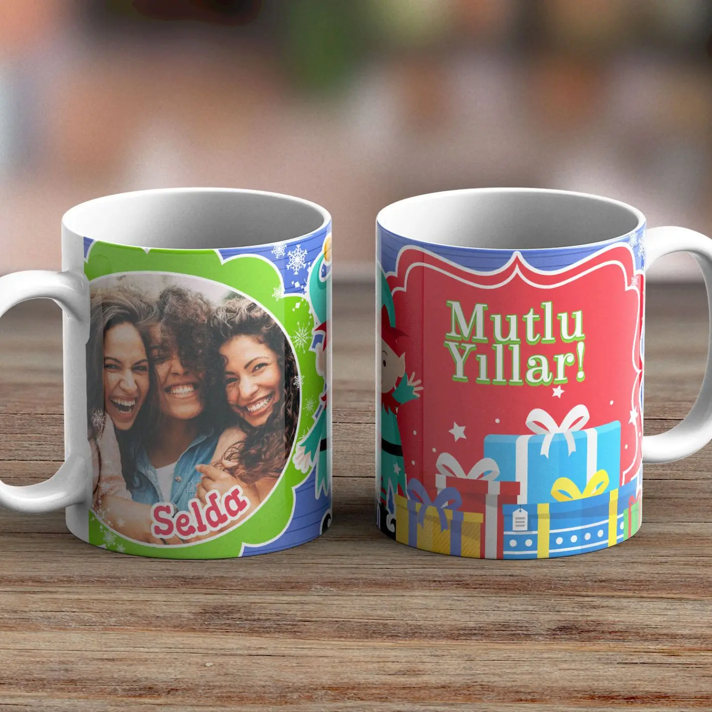 

Personalized Happy birthday White Mug Cup-014