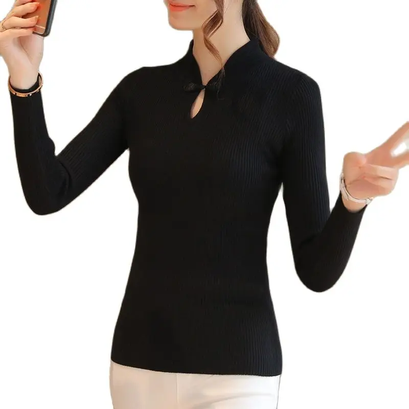 Ohclothes/женские комплекты с воротником-стойкой Новинка Зимний свитер воротником