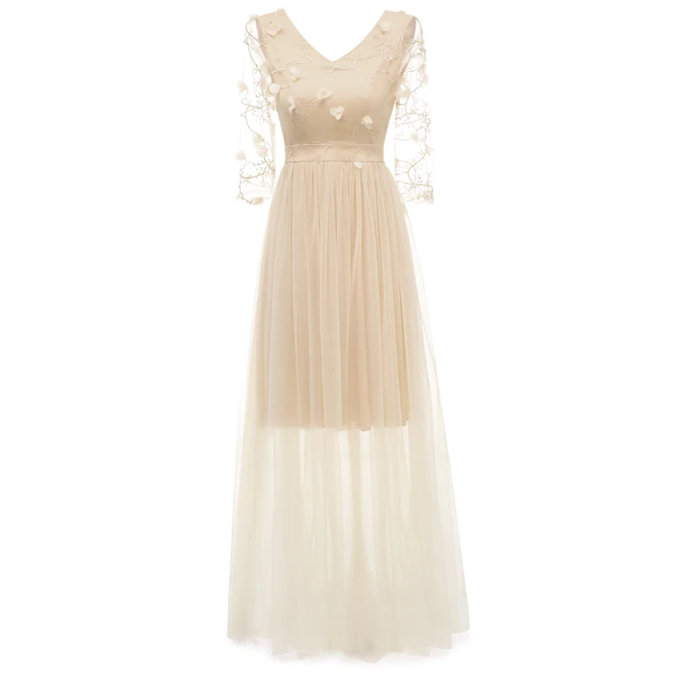 Вишневое коктейльное платье для свадьбы короткий рукав v-образный вырез