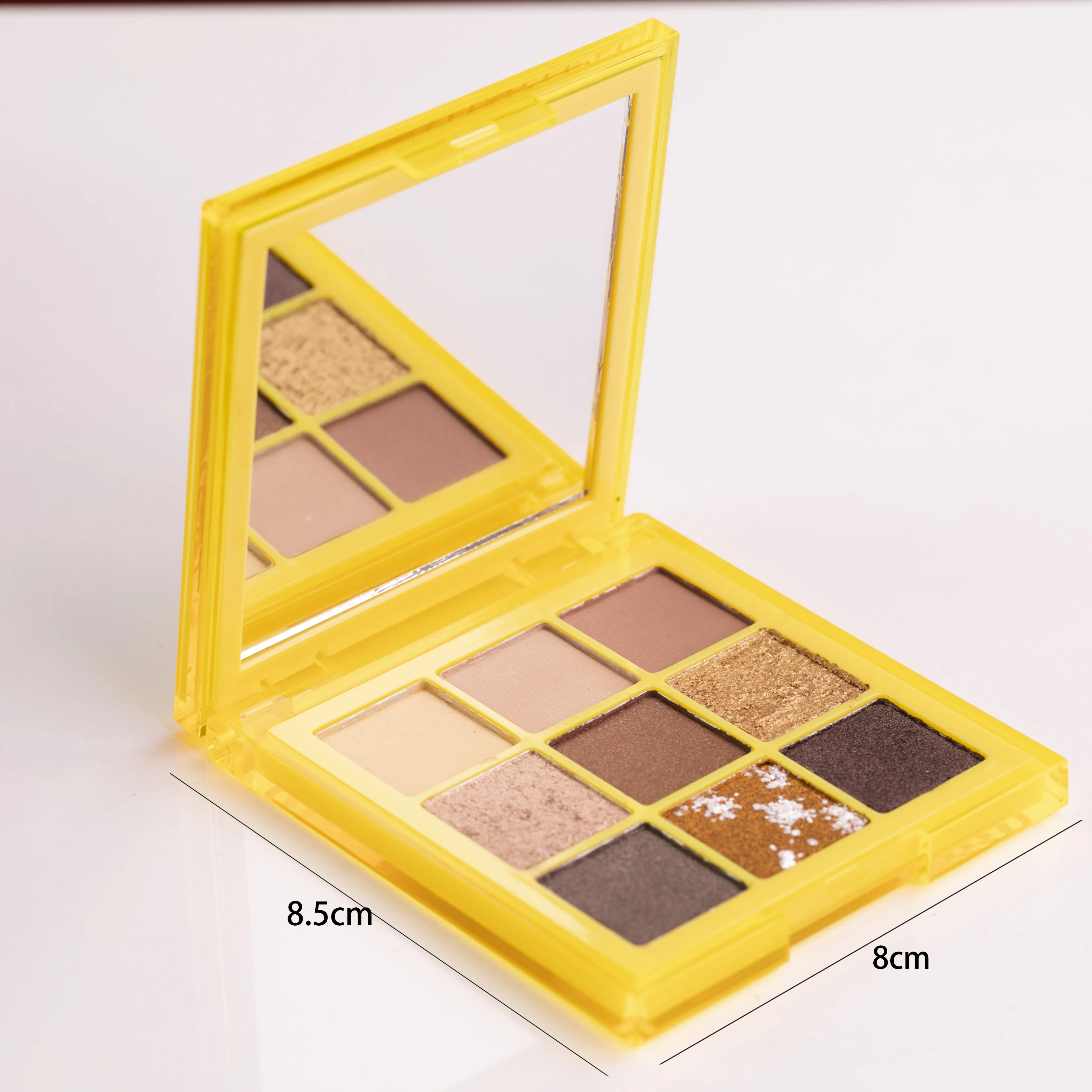 

meis Brand Eyeshadow Palette Shiny Matte Glitter Pigment Eye Shadow Palette Metallic Diamond Makeup Shimmer Palette MS0929-0932