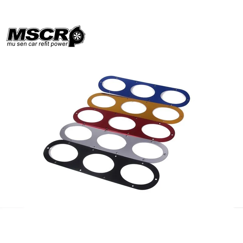 1 пара Универсальный алюминиевый сплав задний бампер гонки воздуха диверсии