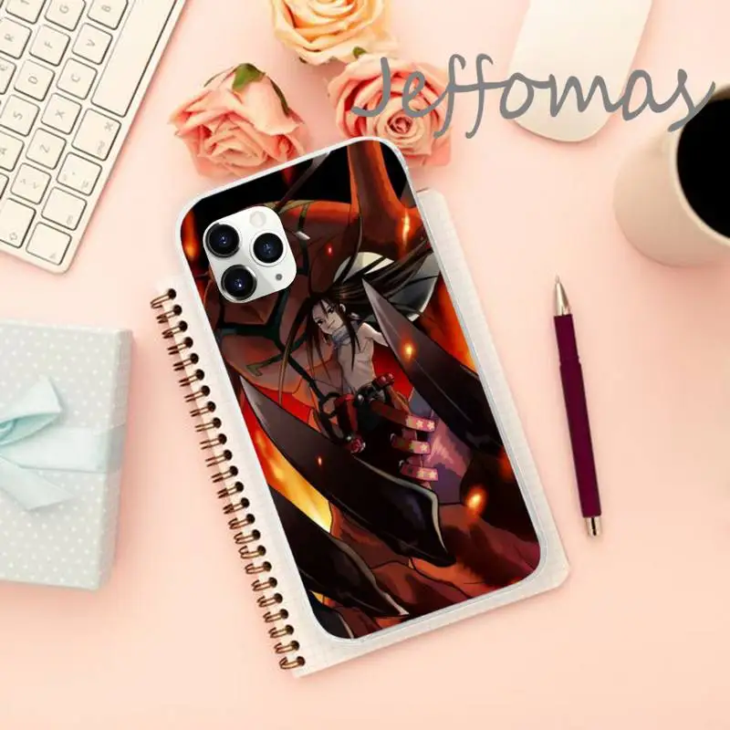 

Anime Shaman King Phone Case Transparent for iPhone 11 12 mini pro XS MAX 8 7 6 6S Plus X 5S SE 2020 XR