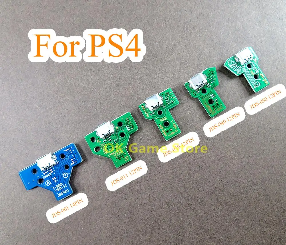 

100pcs/lot Replacement USB Charging Board Port For PlayStation 4 PS4 Game Controller JDS001 JDS011 JDS030 JDS040 JDS050
