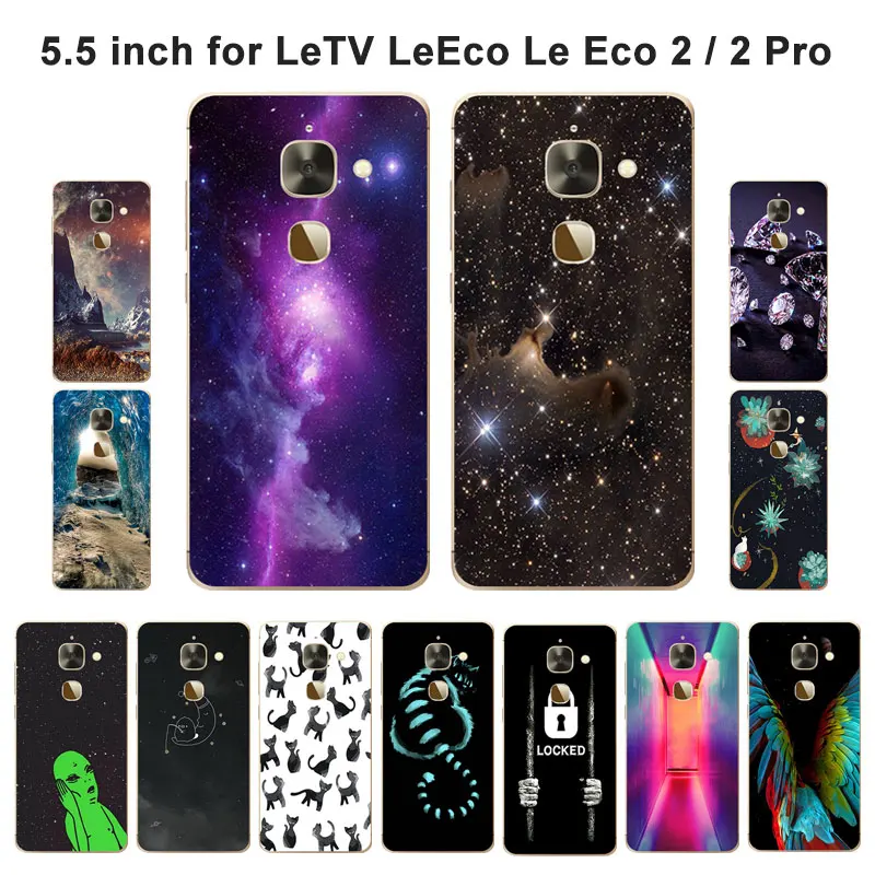Чехол для Leeco Letv Le 2 Le2 Pro X527 X620 мягкий силиконовый чехол из ТПУ с рисунком