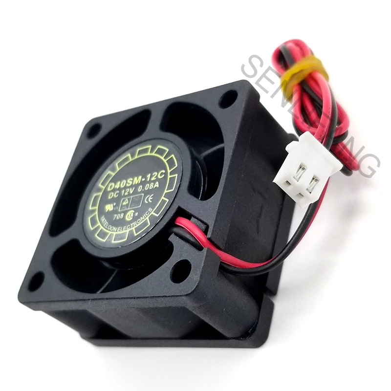 Оригинальные новые для GP D40SM 12C DC 12V 0.08A 40x40x20 мм 2 провод Сервер охлаждающий