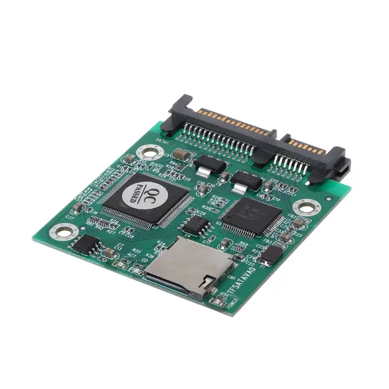 Карта Micro SD TF 22pin SATA адаптер плата модуля конвертера 2 5 &quotHdd корпус|Детали и
