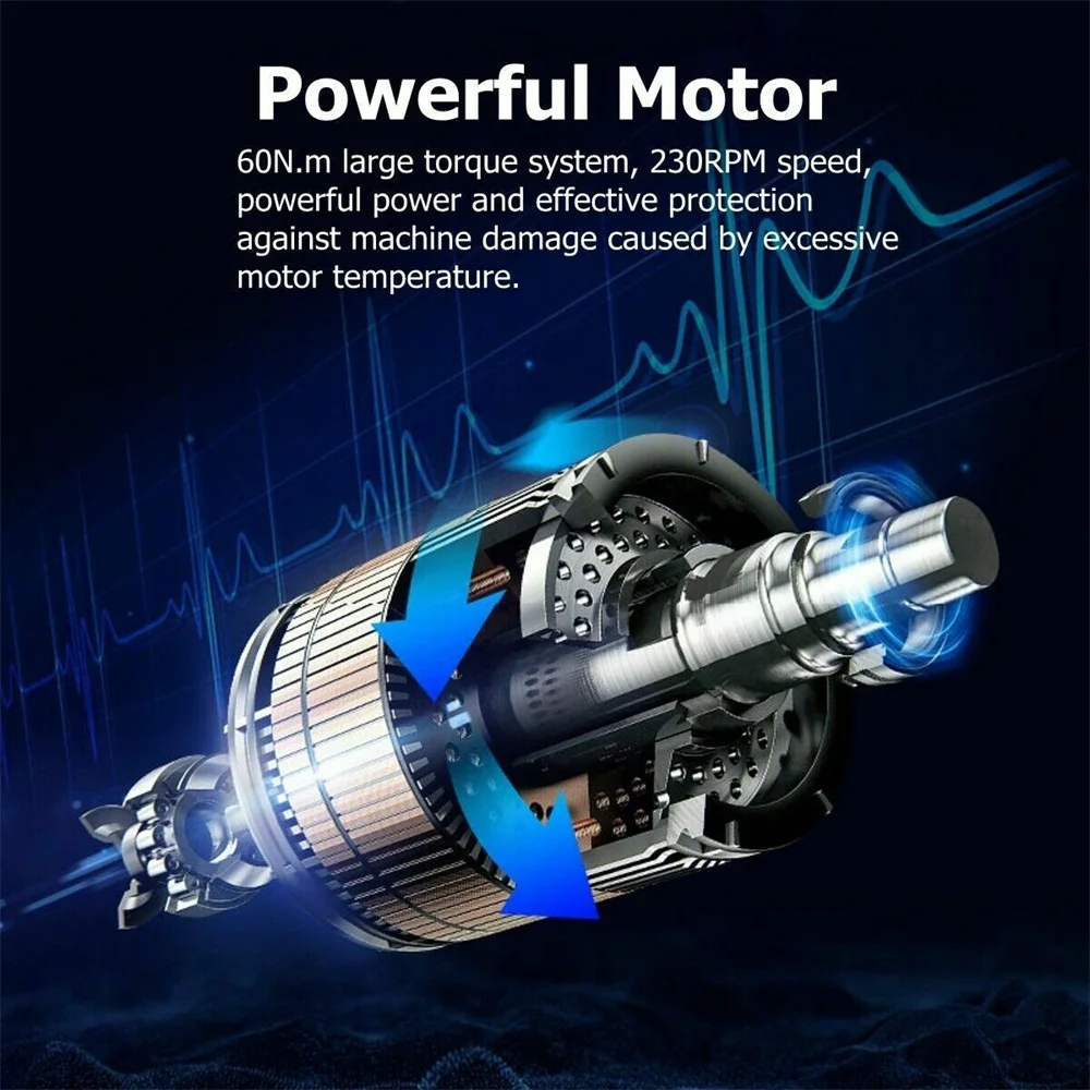 Беспроводной электрический гайковерт прямоугольный ключ с храповым механизмом