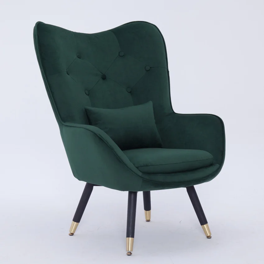 Скандинавский одиночный диван-кресло простой современный мягкий диван для