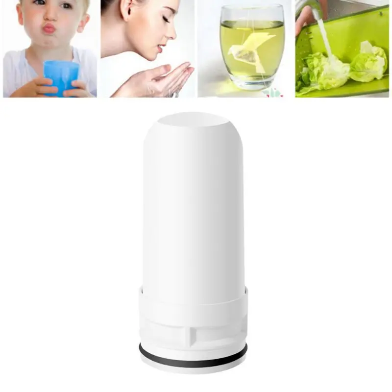 

5PCS Water Filter Cartridges Activated Carbon Ceramic Filtering Device for Home Kitchen Faucet Mounted Tap Water Purifier