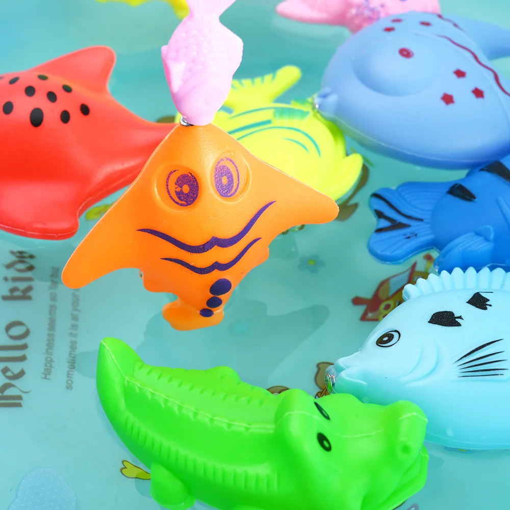 Quaslover набор магнитных игрушек для рыбалки, детские игрушки для игры в воду, детские игрушки для ванной, уличные рыболовные игрушки с рыбкой
