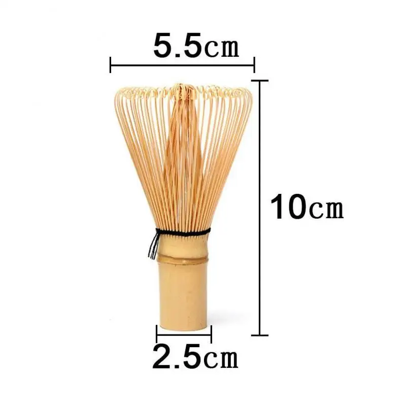 

Japanese Ceremony Bamboo 64 Matcha Powder Whisk Green Tea Chasen Brush Tools Tea Sets Green Tea Set Accessories Dropship