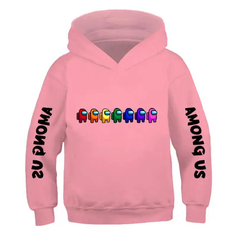 

New Among Us Boys Hoodie Kids Clothes Funny Game Among Us Hoodies for Teen Girls 3-14Y Baby Boys Sweatshirt Children Costume
