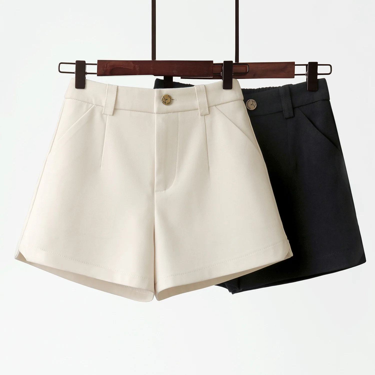 

Shorts Women's Summer 2021 New Style Thin Wide-leg Thin Casual Fashion All-match Shorts High Quality